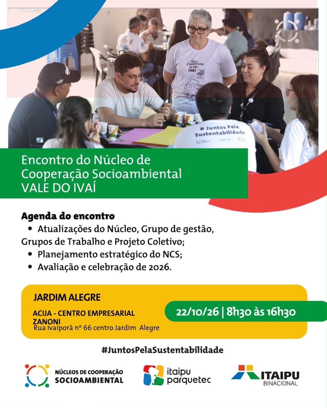 Juntos pela sustentabilidade!