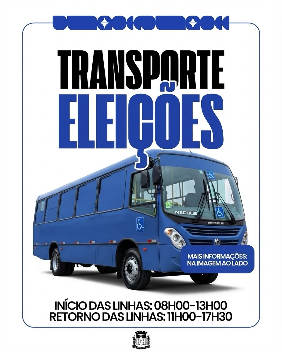 Transporte para as Eleições 2026