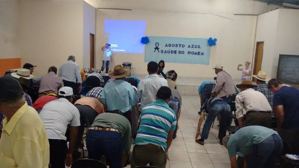 SECRETARIA DE SAÚDE DE JARDIM ALEGRE -  AGOSTO AZUL