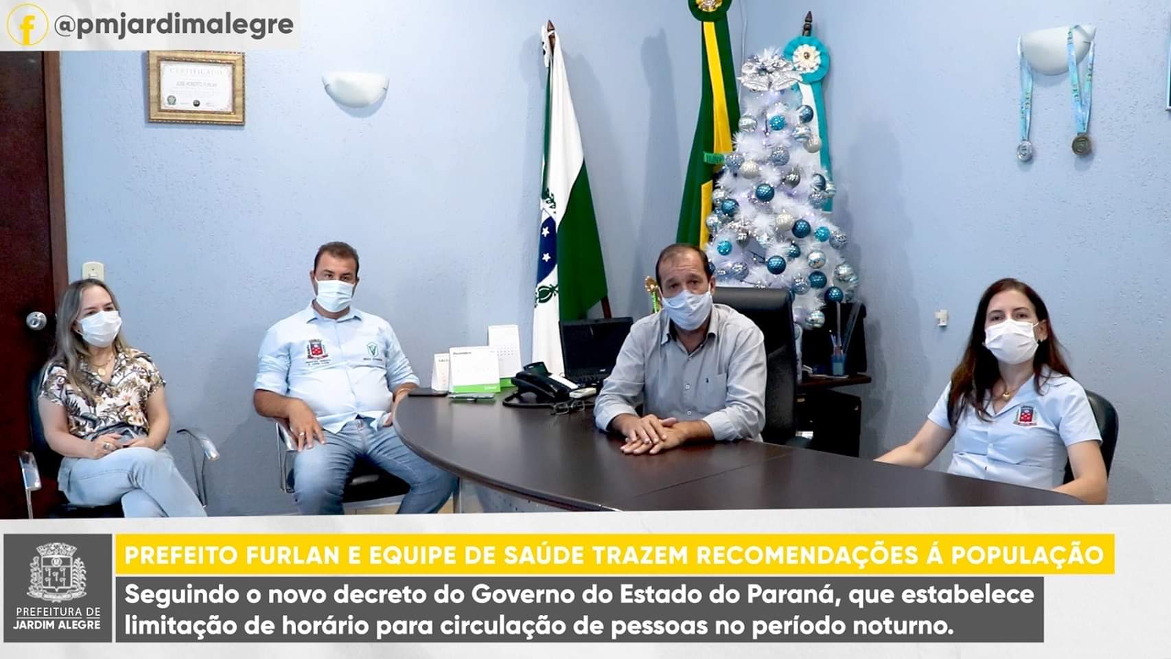 PREFEITO FURLAN E EQUIPE DE SAÚDE TRAZEM RECOMENDAÇÕES Á TODA POPULAÇÃO