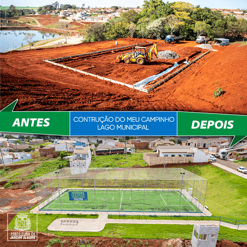 ANTES X DEPOIS | Obras de construção do 