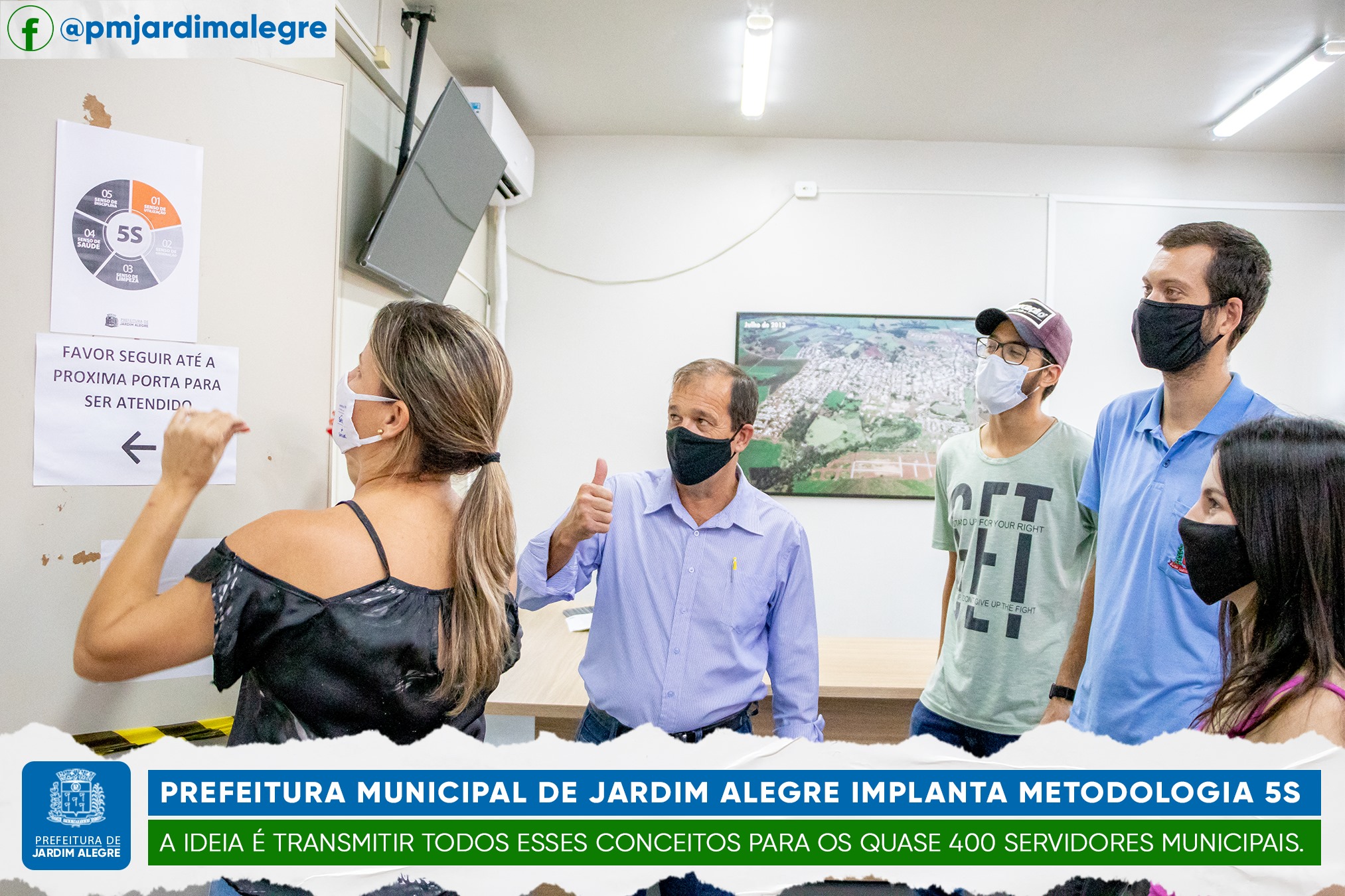 Prefeitura Municipal de Jardim Alegre implanta metodologia 5S