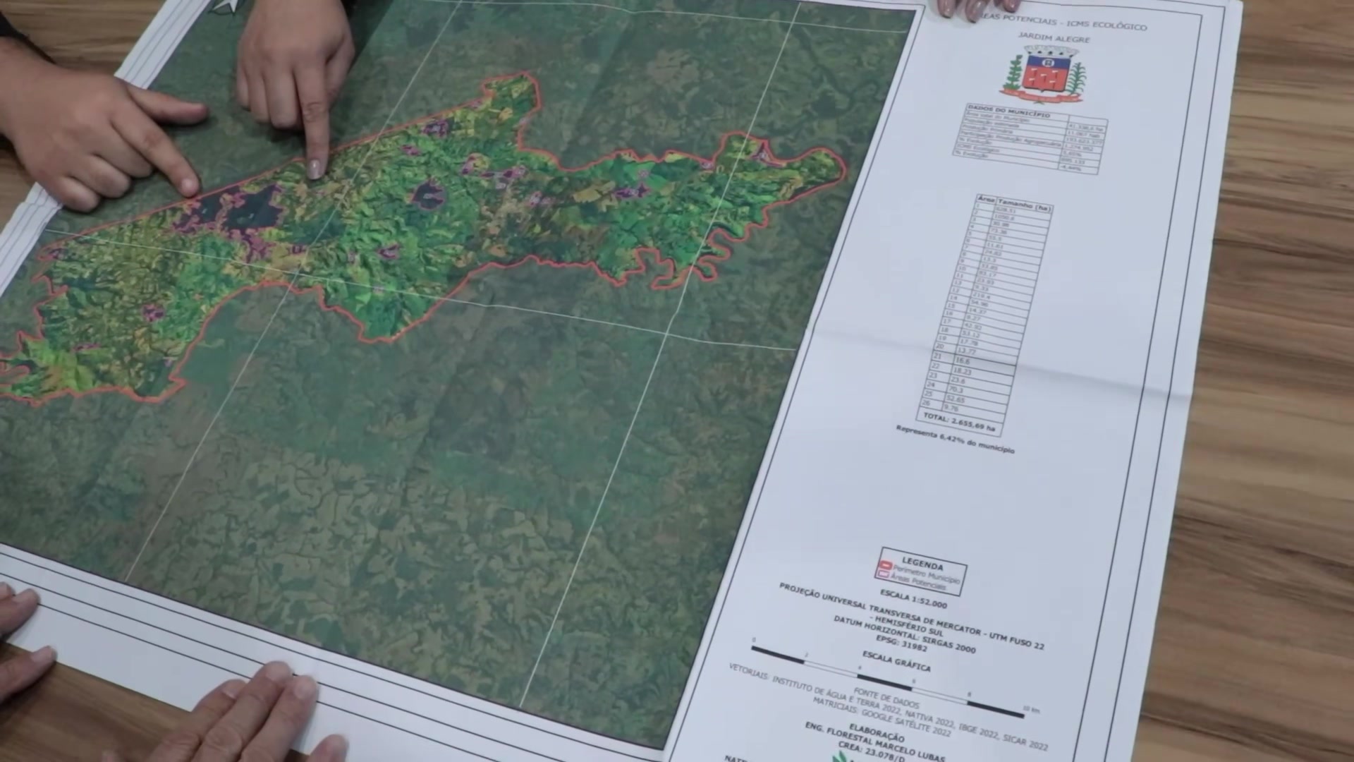 ESTUDO DE ÁREAS EM POTENCIAL - ICMS ECOLÓGICO 