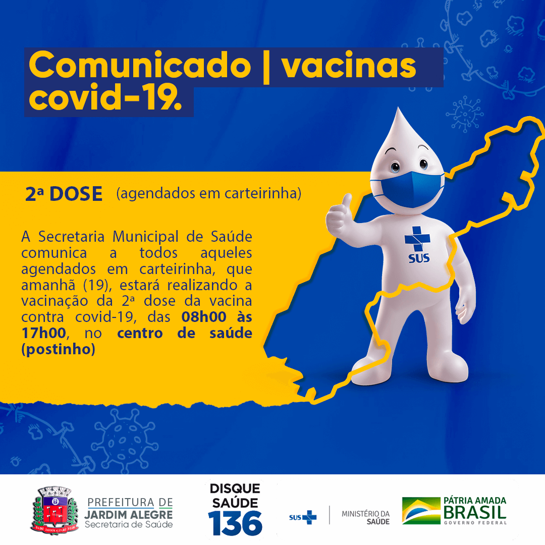 COMUNICADO VACINAS | COVID-19?