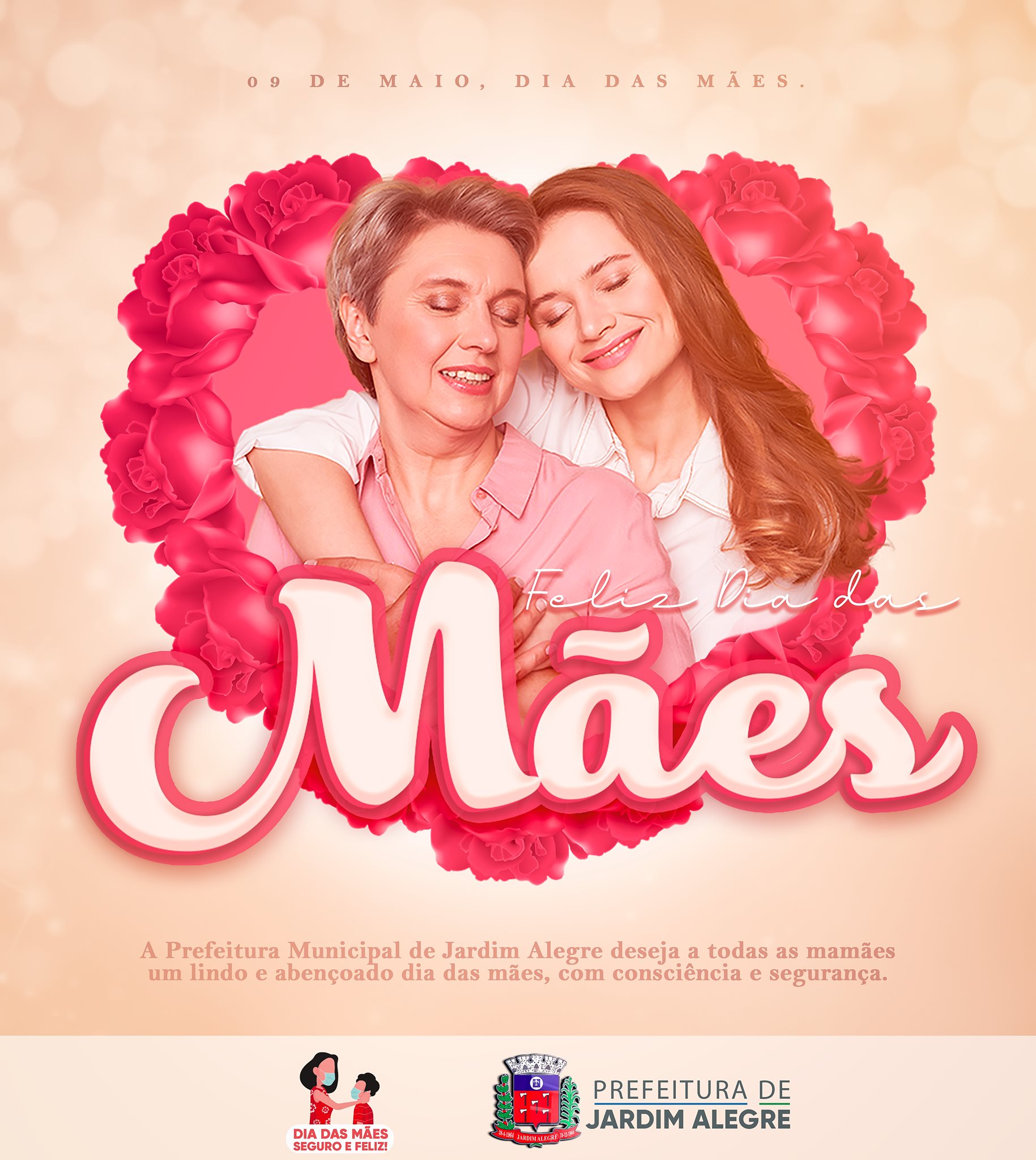 Feliz dia Das Mães