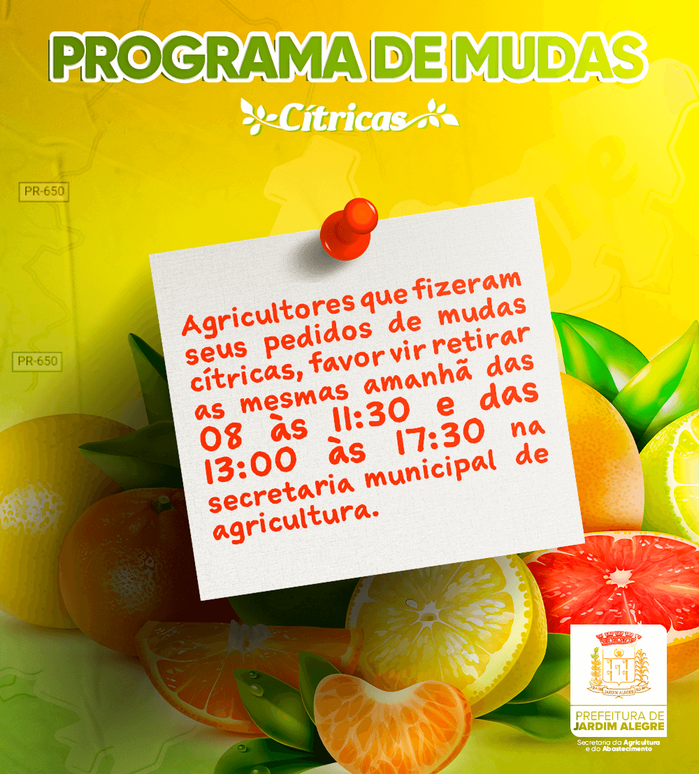 PROGRAMA DE MUDAS CRÍTICAS