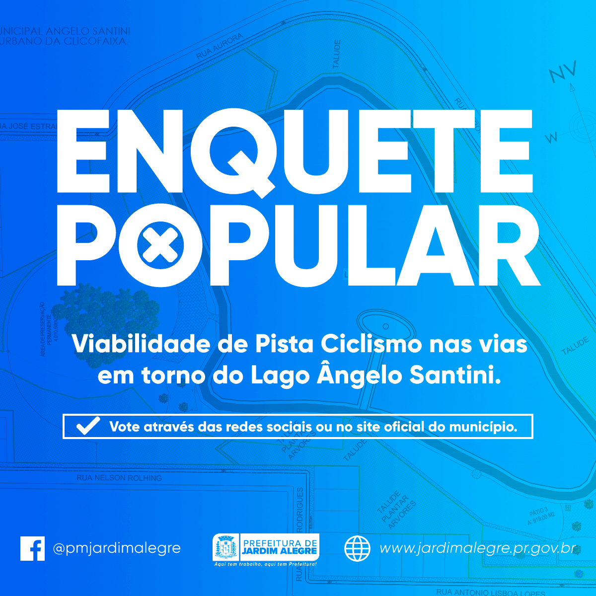 PREFEITURA DE JARDIM ALEGRE, ENQUETE POPULAR – SEU VOTO É MUITO IMPORTANTE!