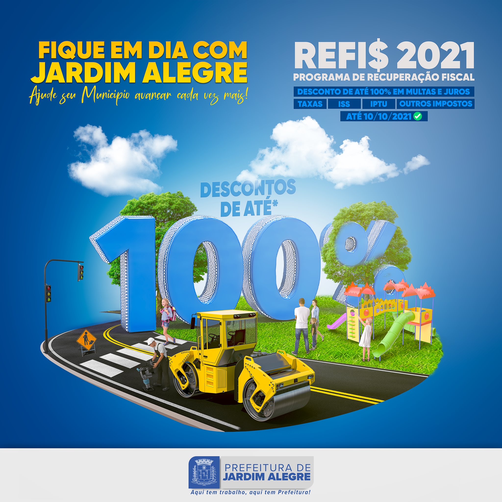 Seus IMPOSTOS não estão em dia? A Prefeitura de Jardim Alegre facilita para você