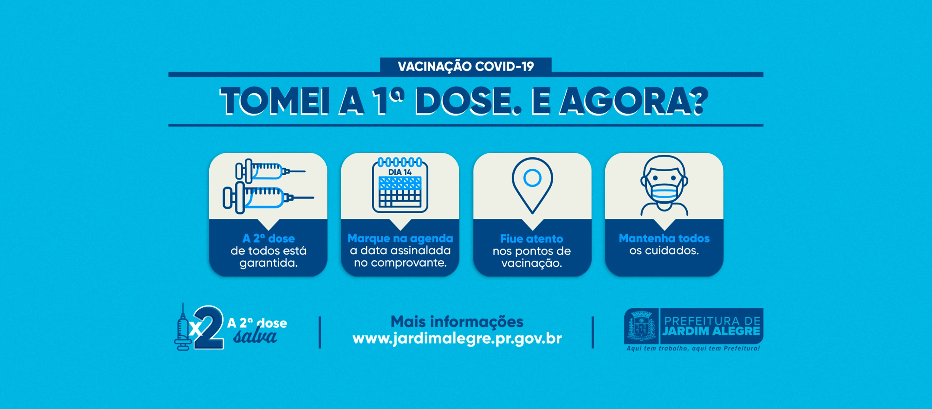 VACINAÇÃO COVID-19 - TOMEI A 1ª DOSE. E AGORA?