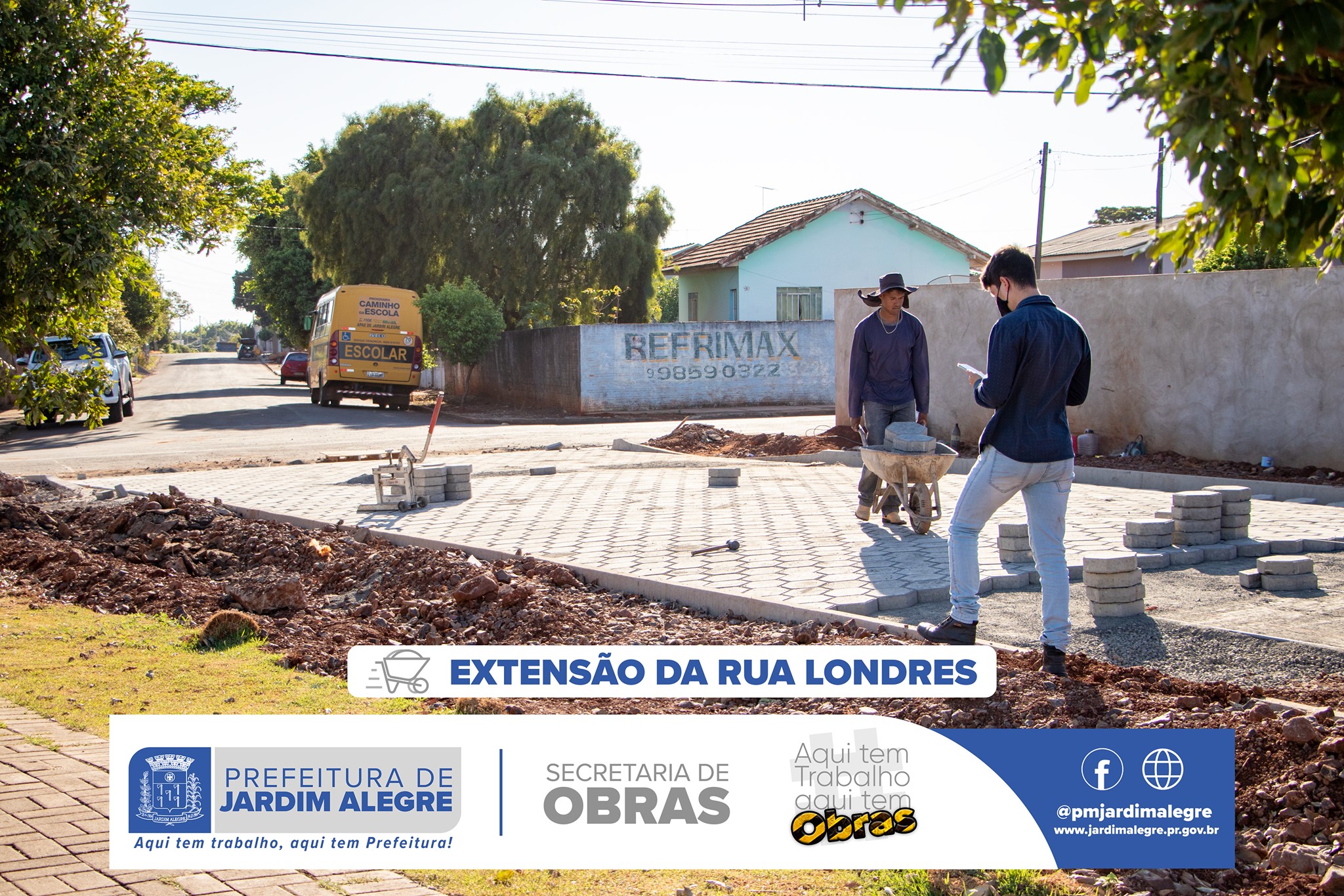 EXTENSÃO DA RUA LONDRES