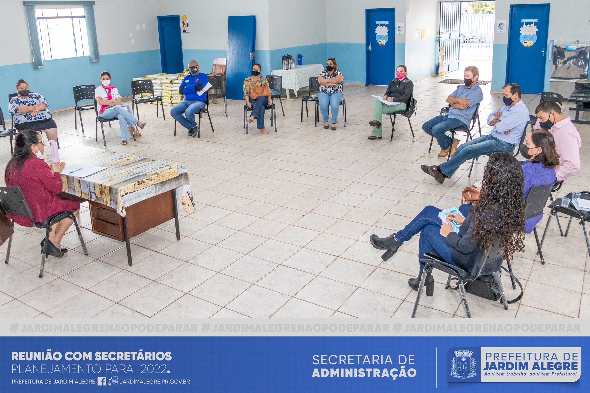 Furlan reúne secretários para planejar ano de 2022
