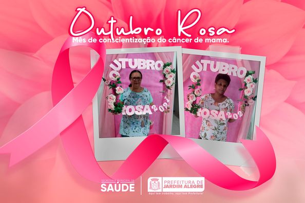 Saúde de Jardim Alegre finaliza ação do outubro rosa com atividades