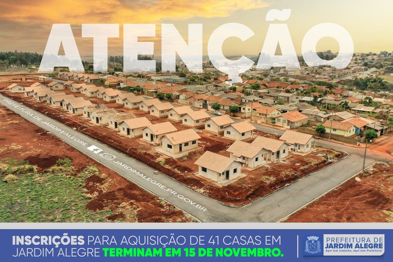 ATENÇÃO JARDIM ALEGRE