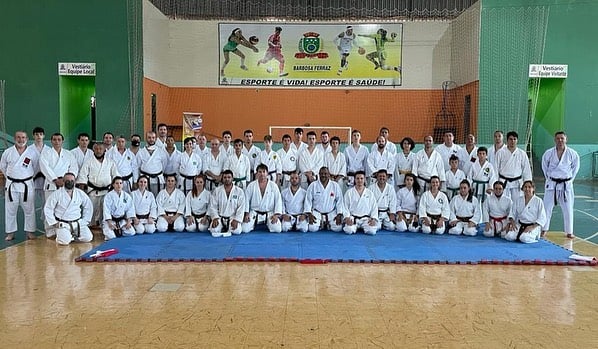 Treinamento da Seleção Paranaense de Karatê Tradicional e do Curso de Arbitragem