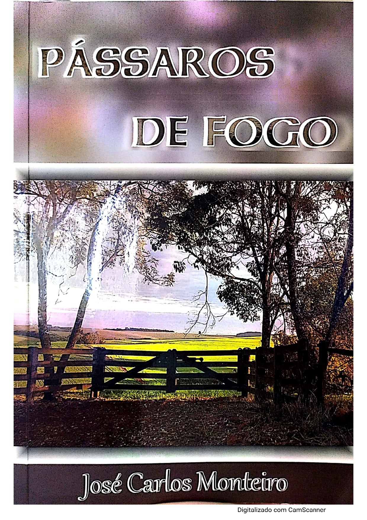 Doação do livro Pássaros de fogo do Autor José Carlos Monteiro para a biblioteca Cidadã de Jard
