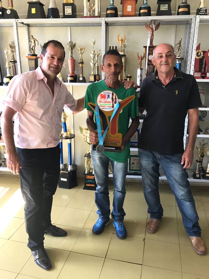 Jorge Lino Vence mais uma corrida.