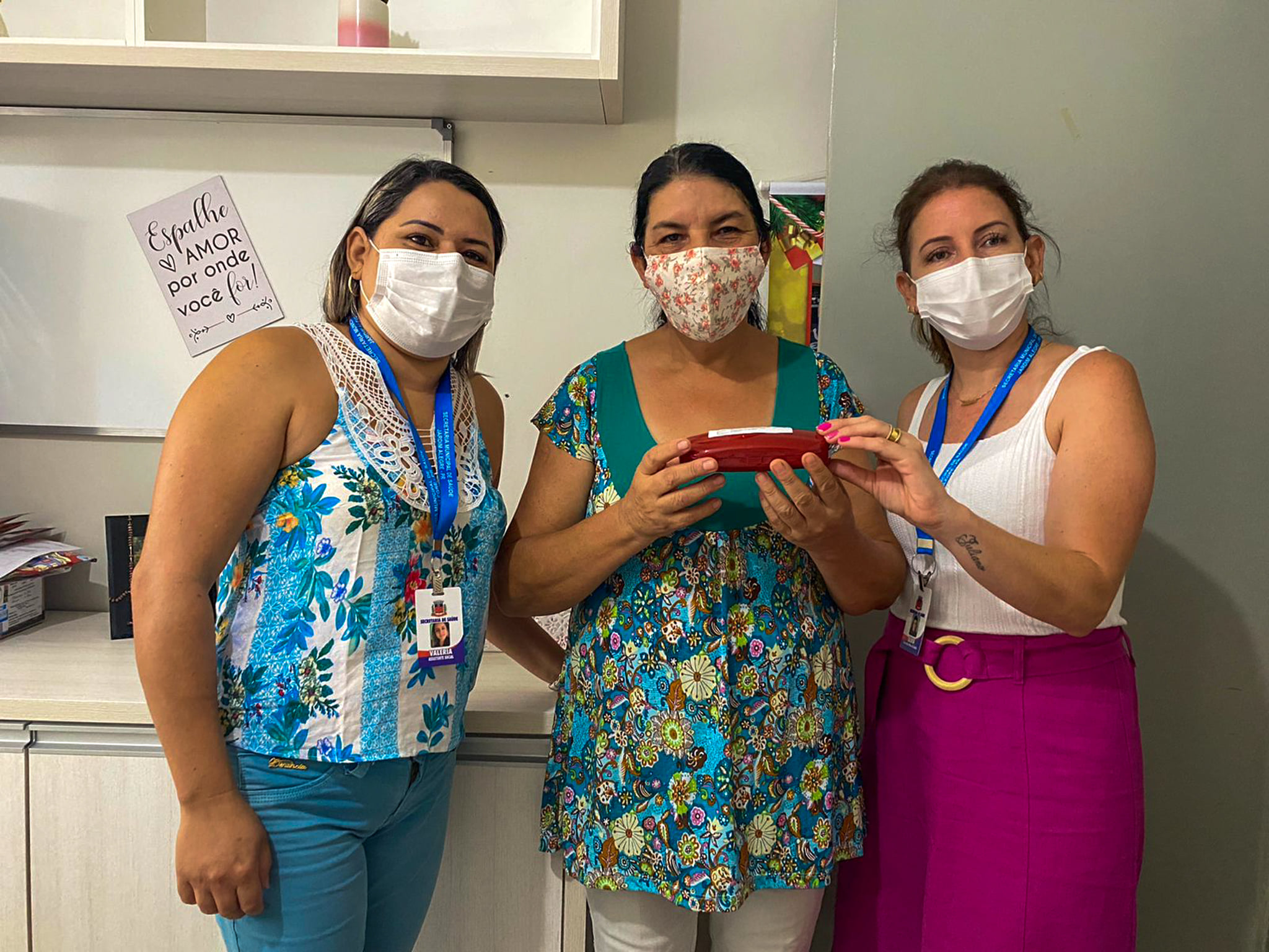 Entrega de 29 óculos para a comunidade em parceria com o programa CIS (Consórcio intermunicipal de
