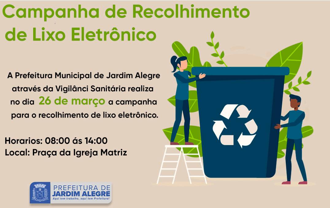 Campanha de Recolhimento de Lixo Eletrônico