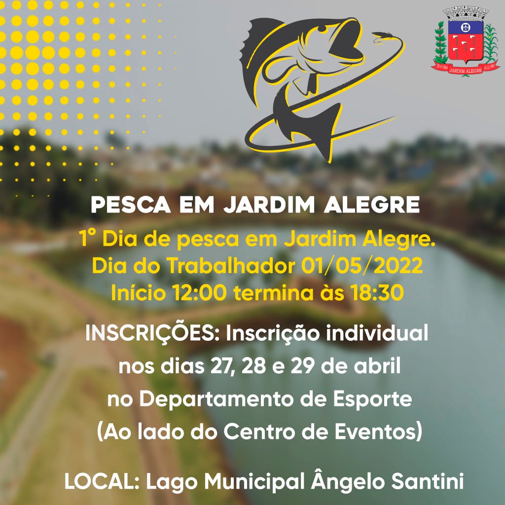 Dia da Pesca de Jardim Alegre