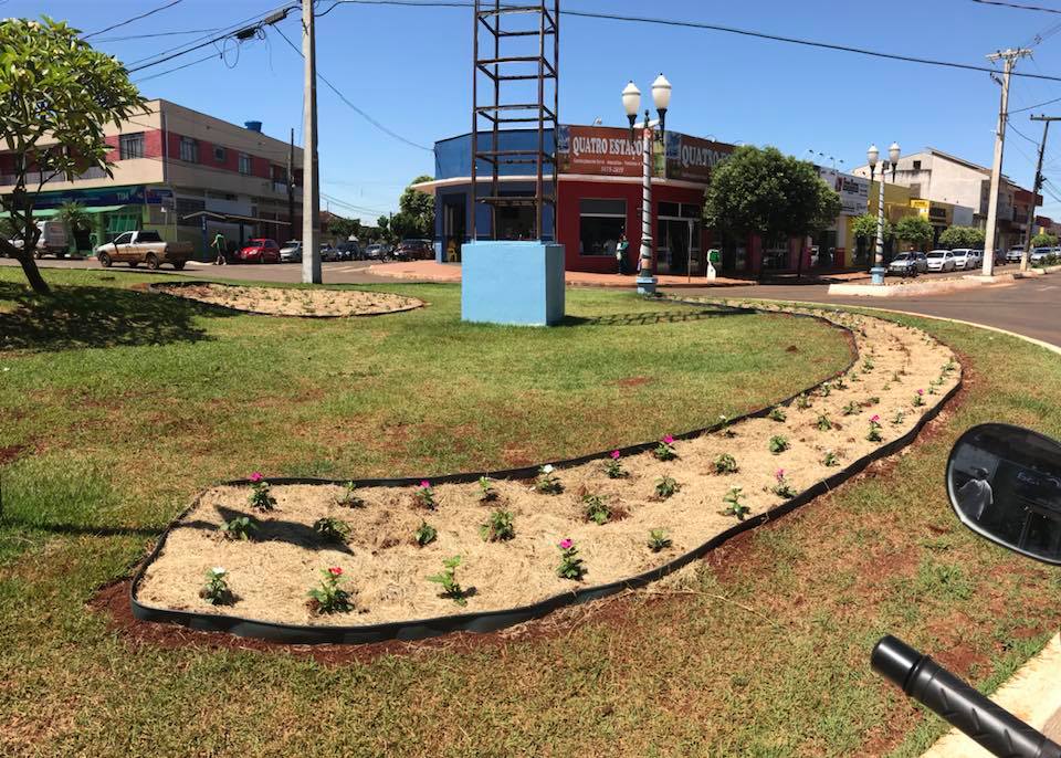 Plantio de Flores