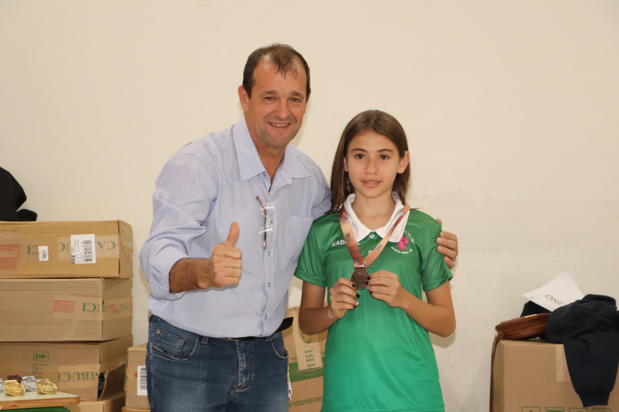 Sai as primeiras medalhas nos 68º Jogos Escolares do Paraná (JEPS) em Jardim Alegre