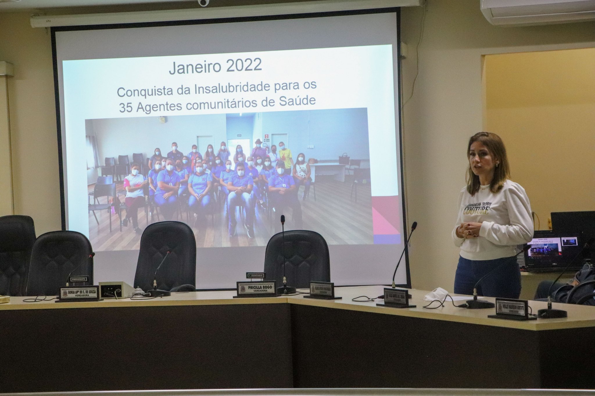 Audiência pública para apresentar a avaliação de metas do 1° Quadrimestre do ano de 2022