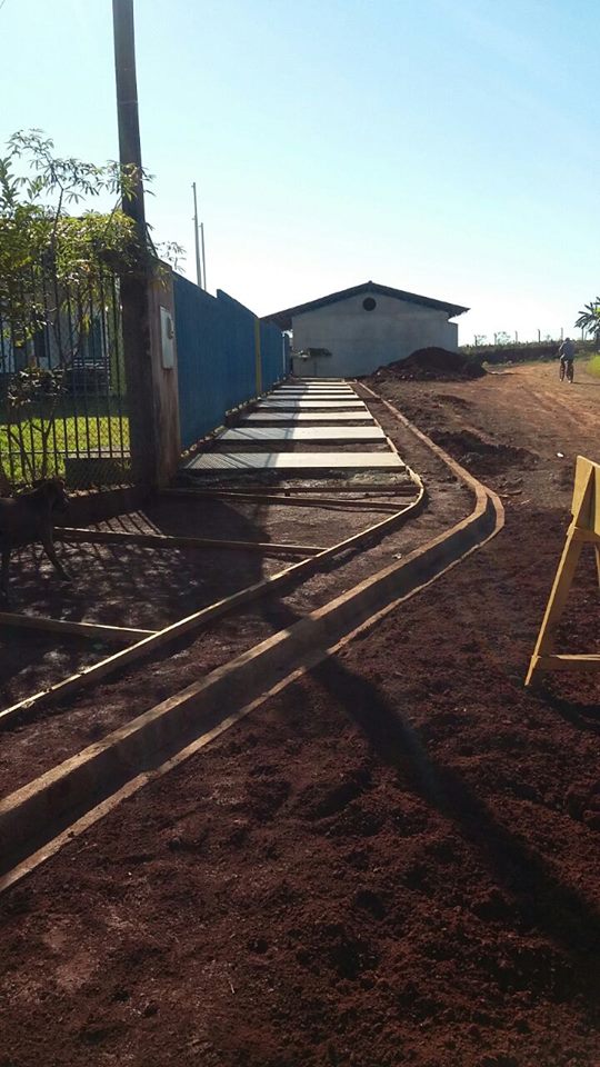 Construção de Calçada