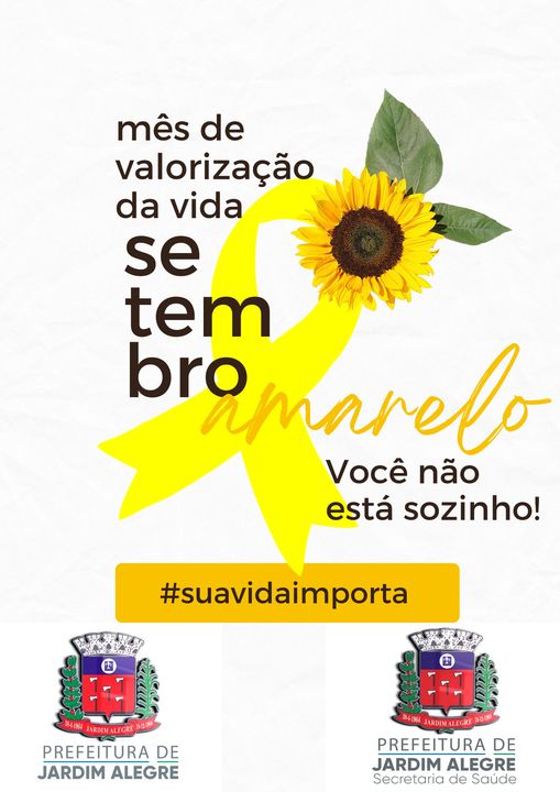 Setembro Amarelo!!