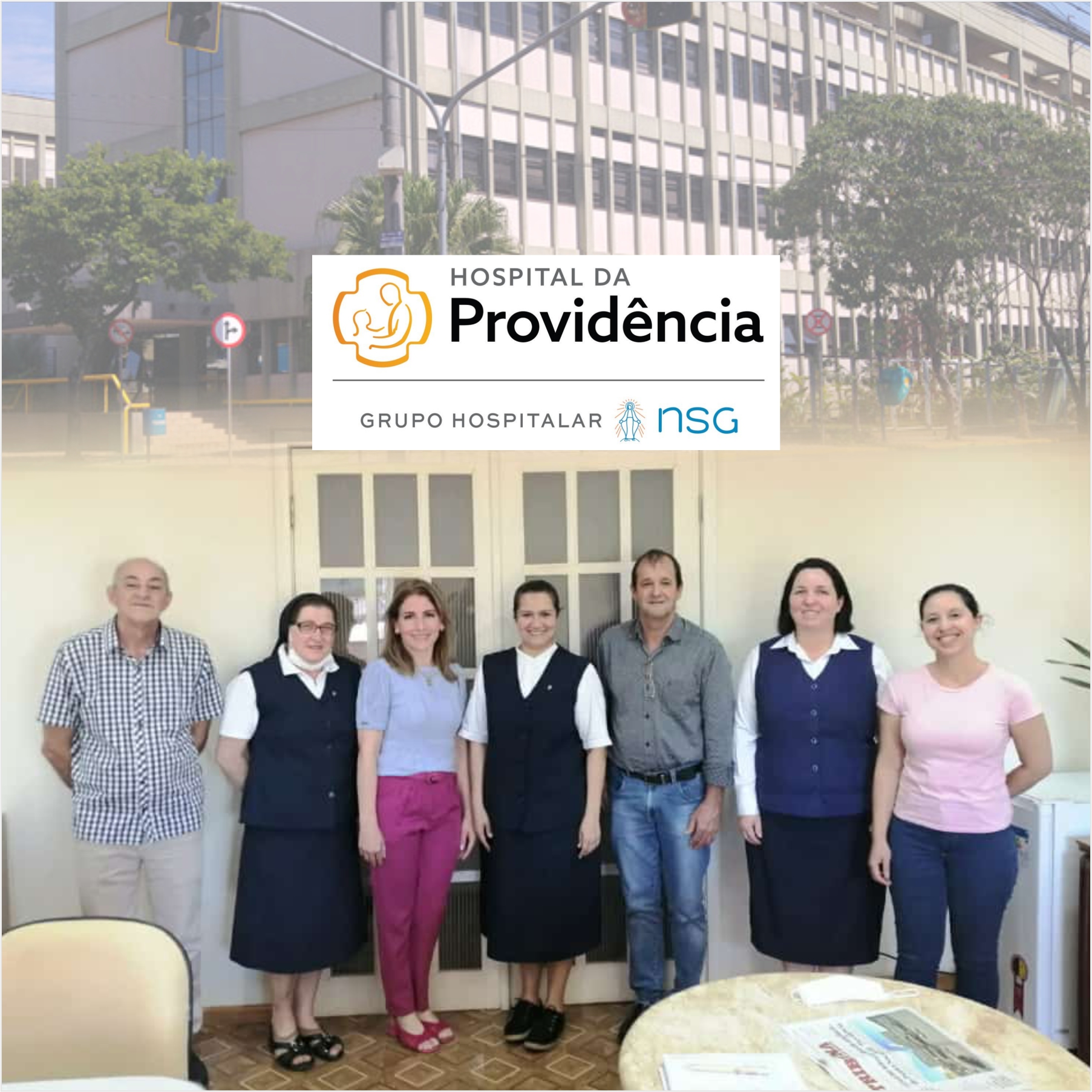 Visita ao Hospital da Providência em Apucarana