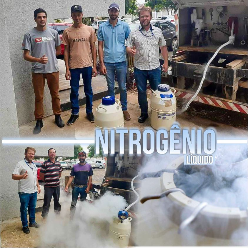 PREFEITURA DE JARDIM ALEGRE ABASTECE BOTIJÕES DE NITROGÊNIO LÍQUIDO PARA PRODUTORES