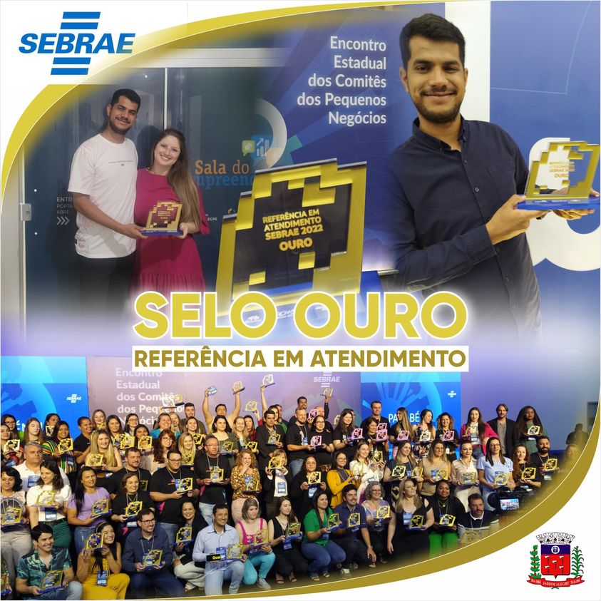 Selo Ouro de Referência em Atendimento