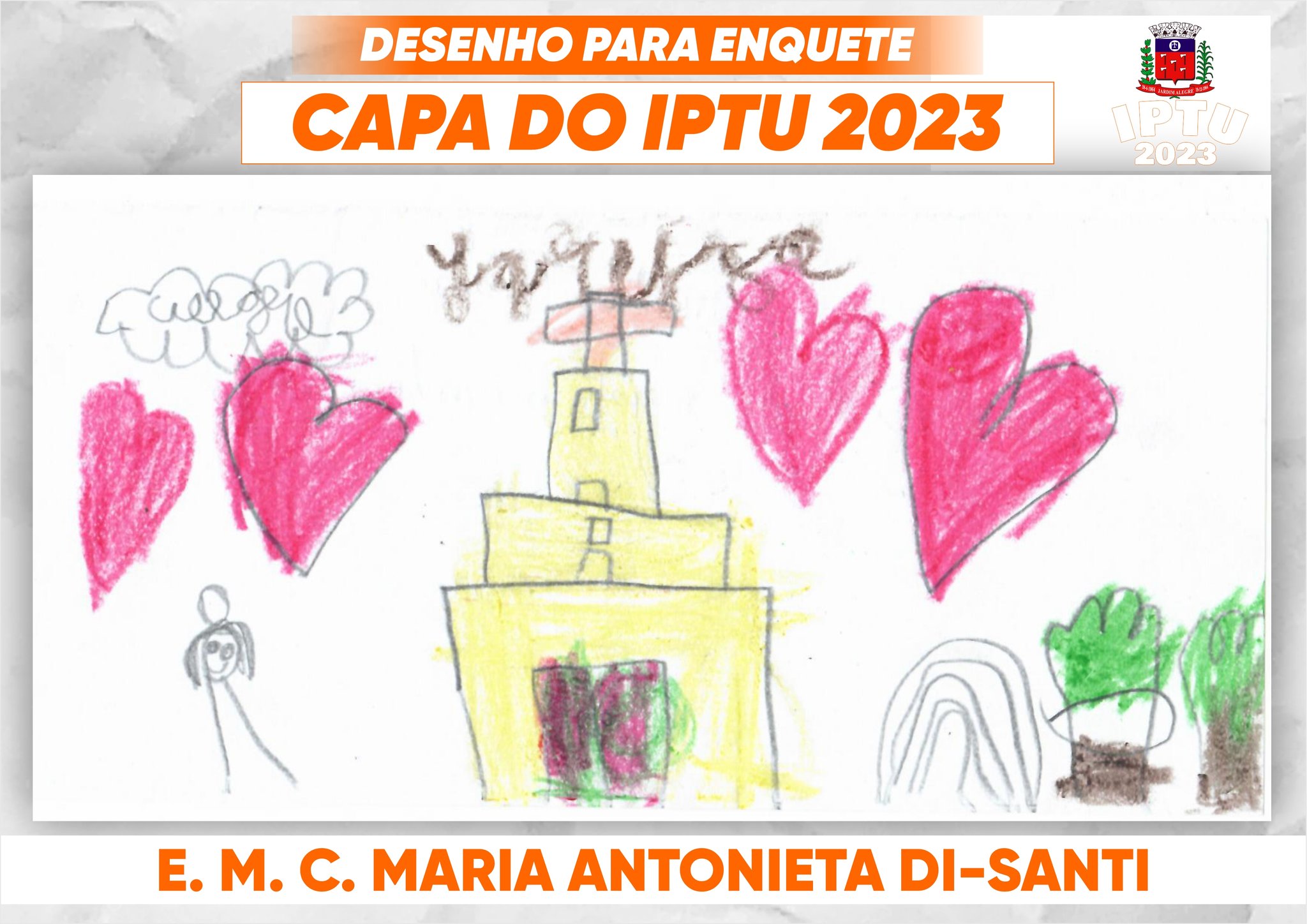 DESENHOS QUE ESTÃO EM ENQUETE, PARA VOTAÇÃO DA PRÓXIMA CAPA DO IPTU!