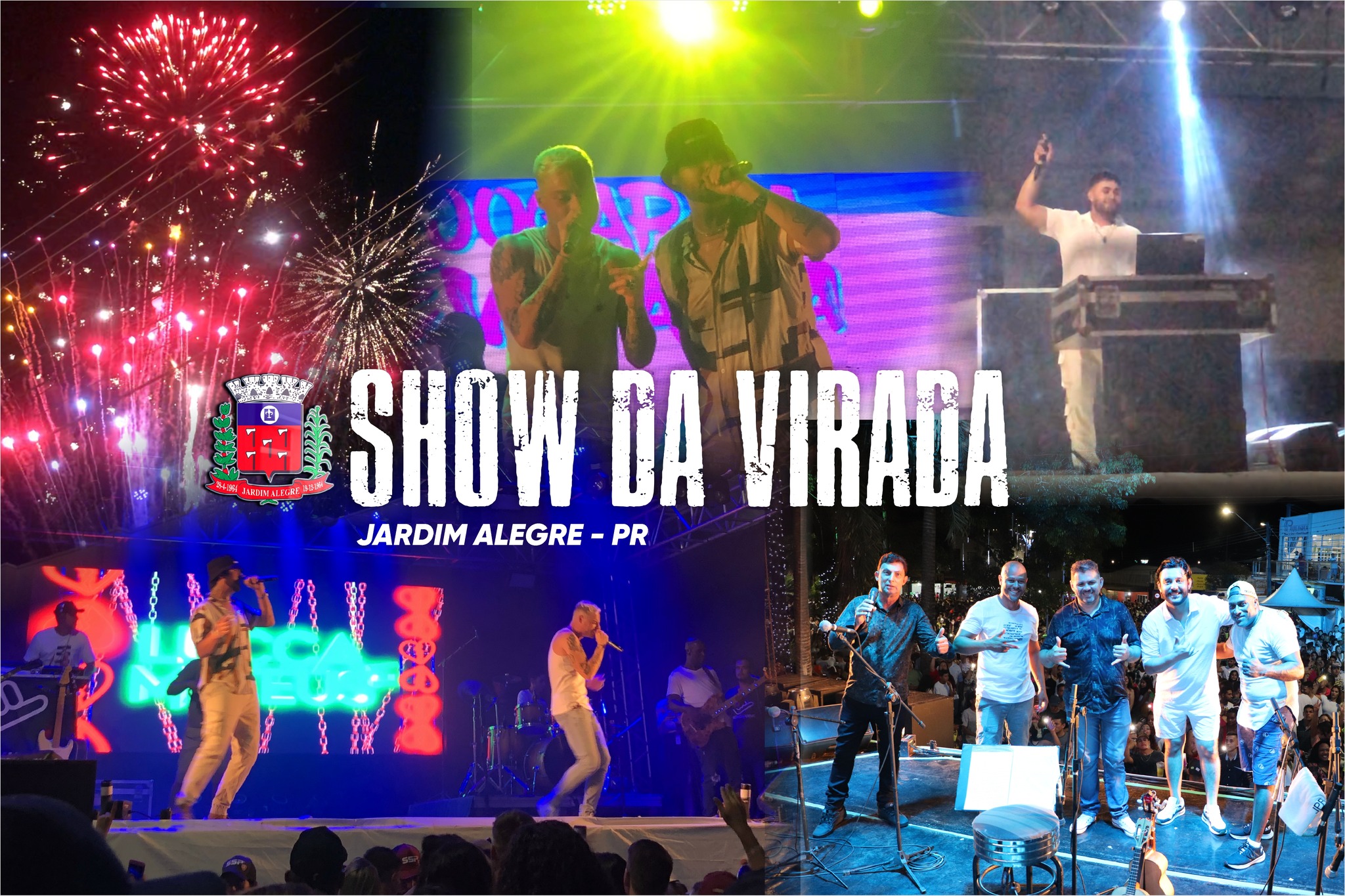 SHOW DA VIRADA EM JARDIM ALEGRE! 