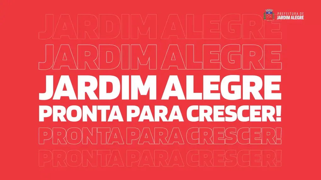 JARDIM ALEGRE PRONTA PARA CRESCER !