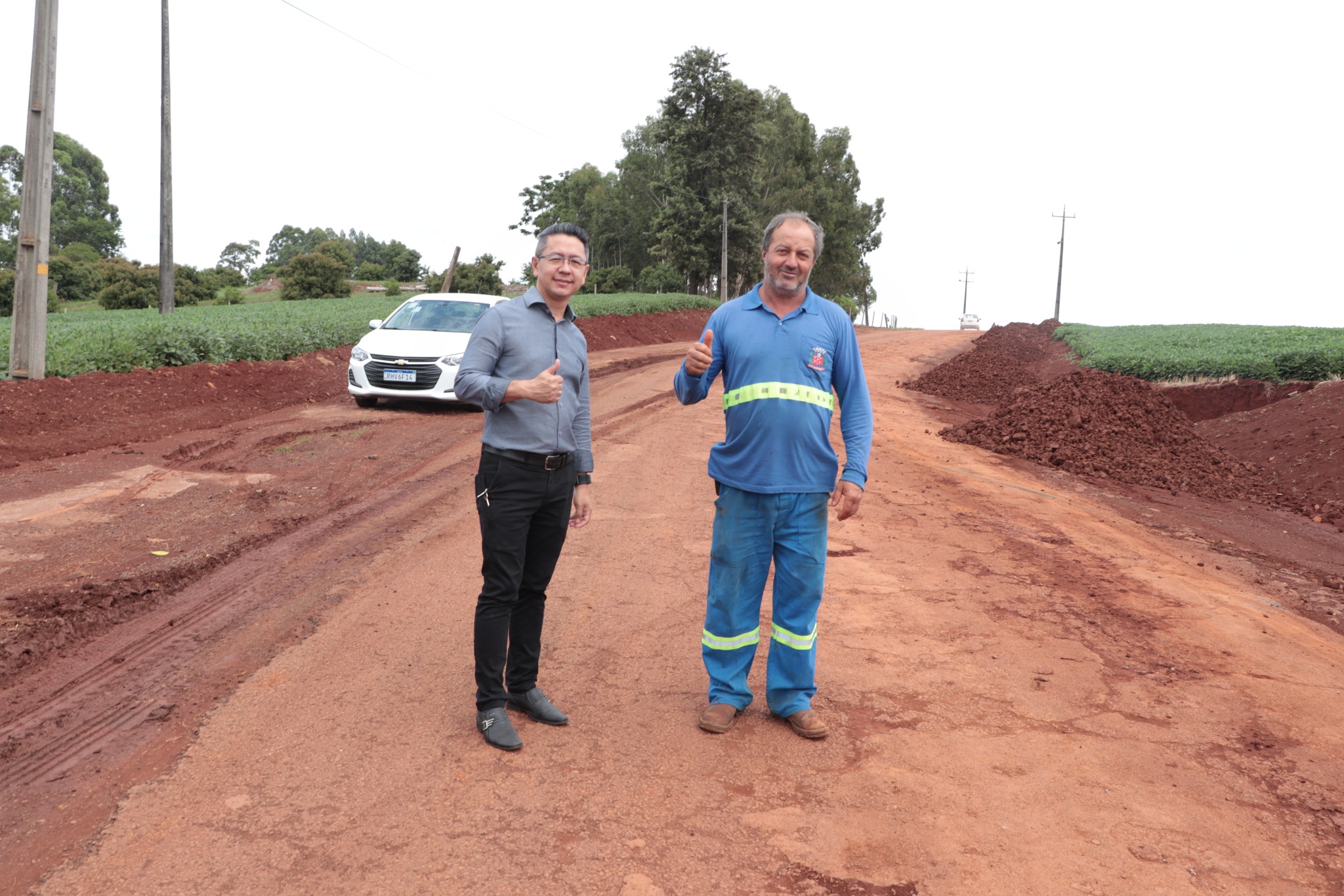 OBRAS EM ANDAMENTO - ESTRADA SENTIDO A BARRA PRETA