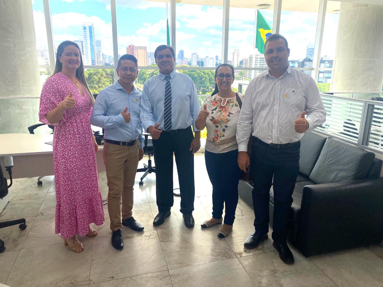 EM BUSCA DE RECURSOS PARA CONSTRUÇÃO DE NOVO PRÉDIO EM JARDIM ALEGRE - VISITA À CASA CIVIL, SUBC