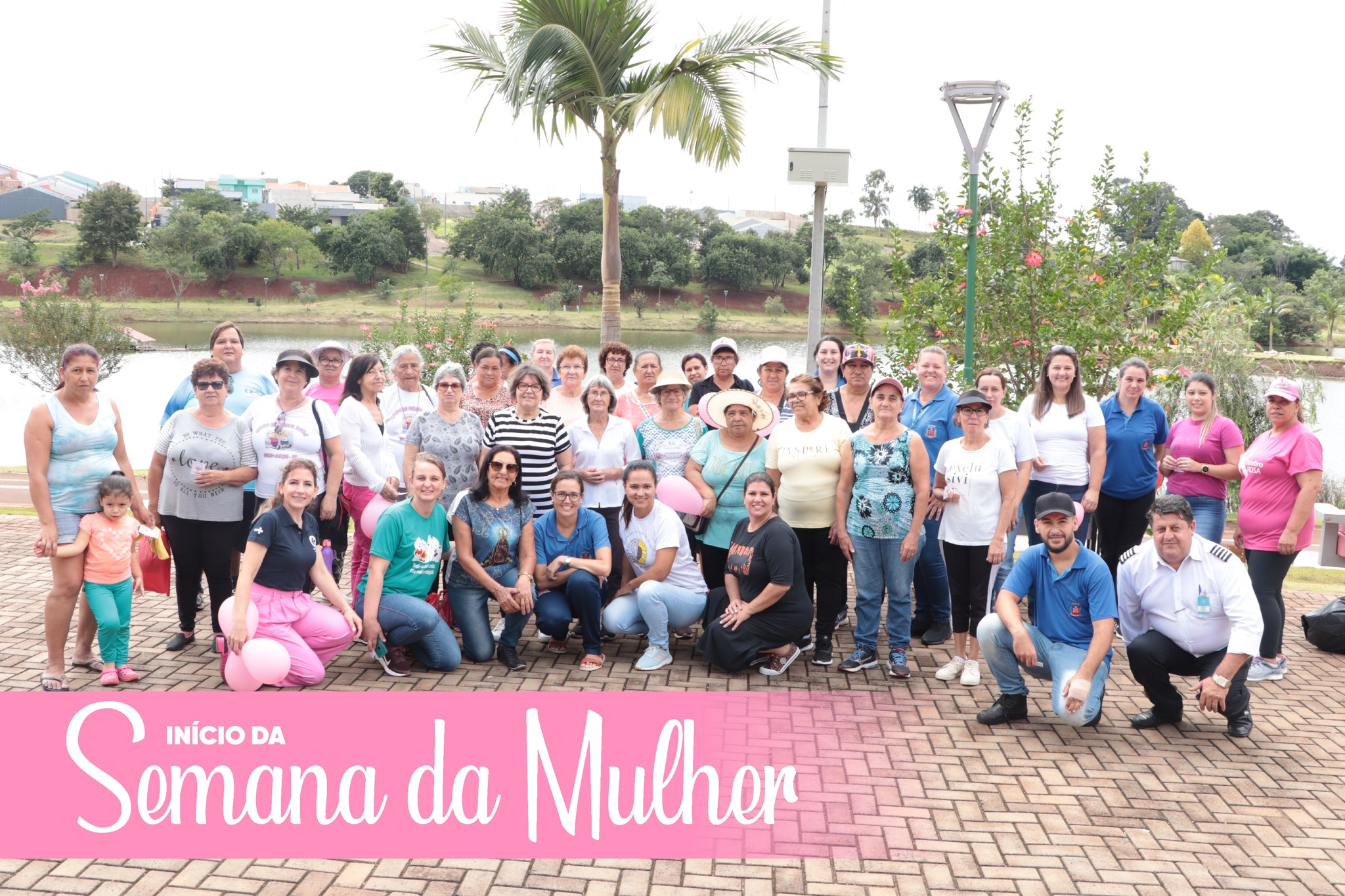 INÍCIO DOS TRABALHOS DESTINADOS À SEMANA DA MULHER! 