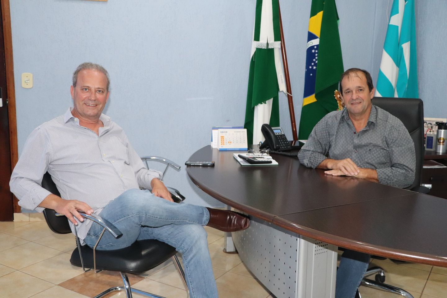 VISITA DO PREFEITO DE IVAIPORÃ-PR