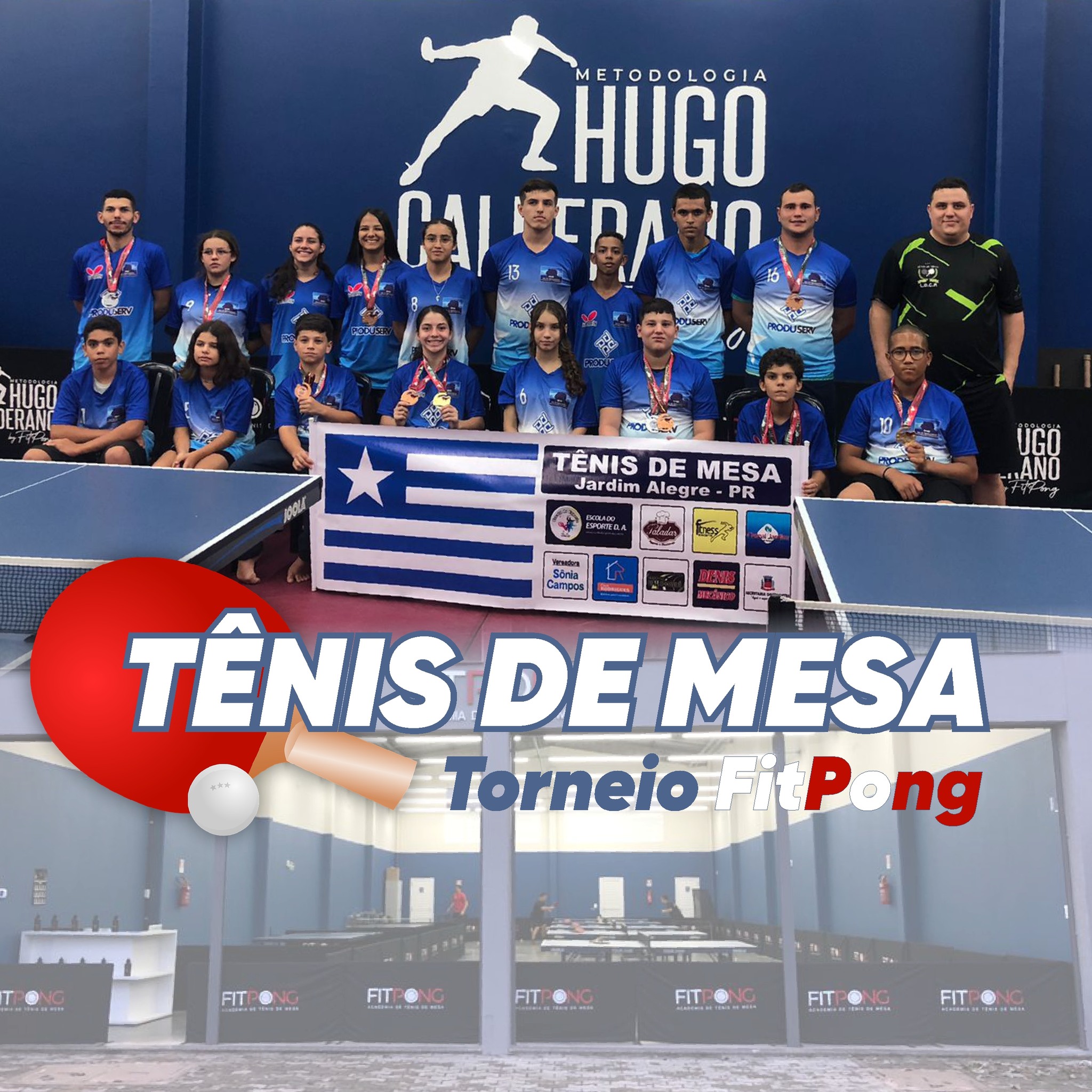 TÊNIS DE MESA!