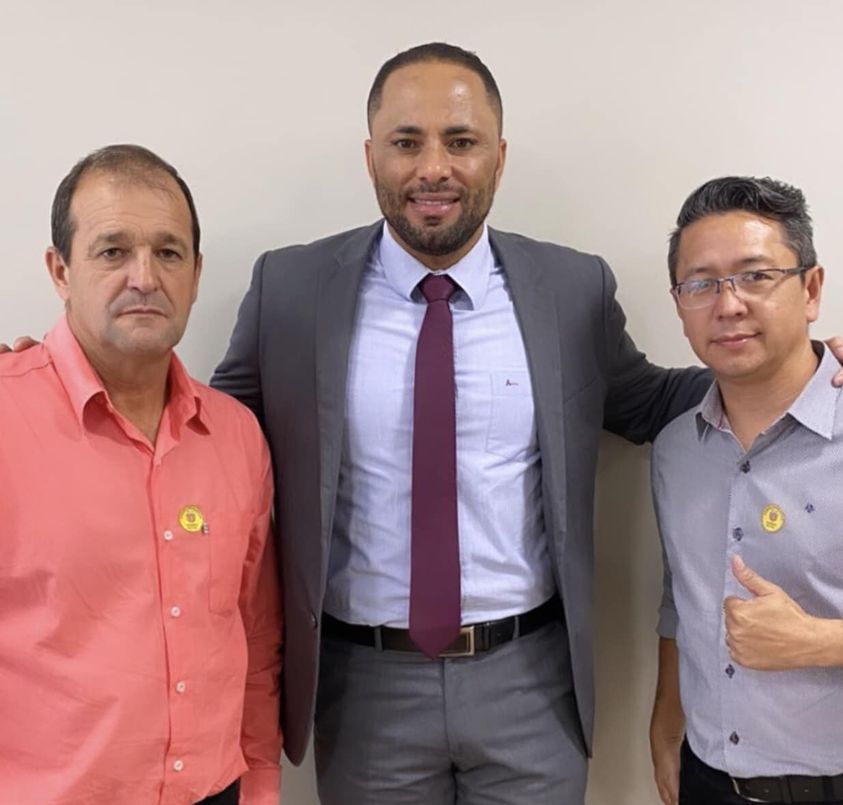 VISITA AO DEPUTADO ESTADUAL PAULO ROGÉRIO DO CARMO!