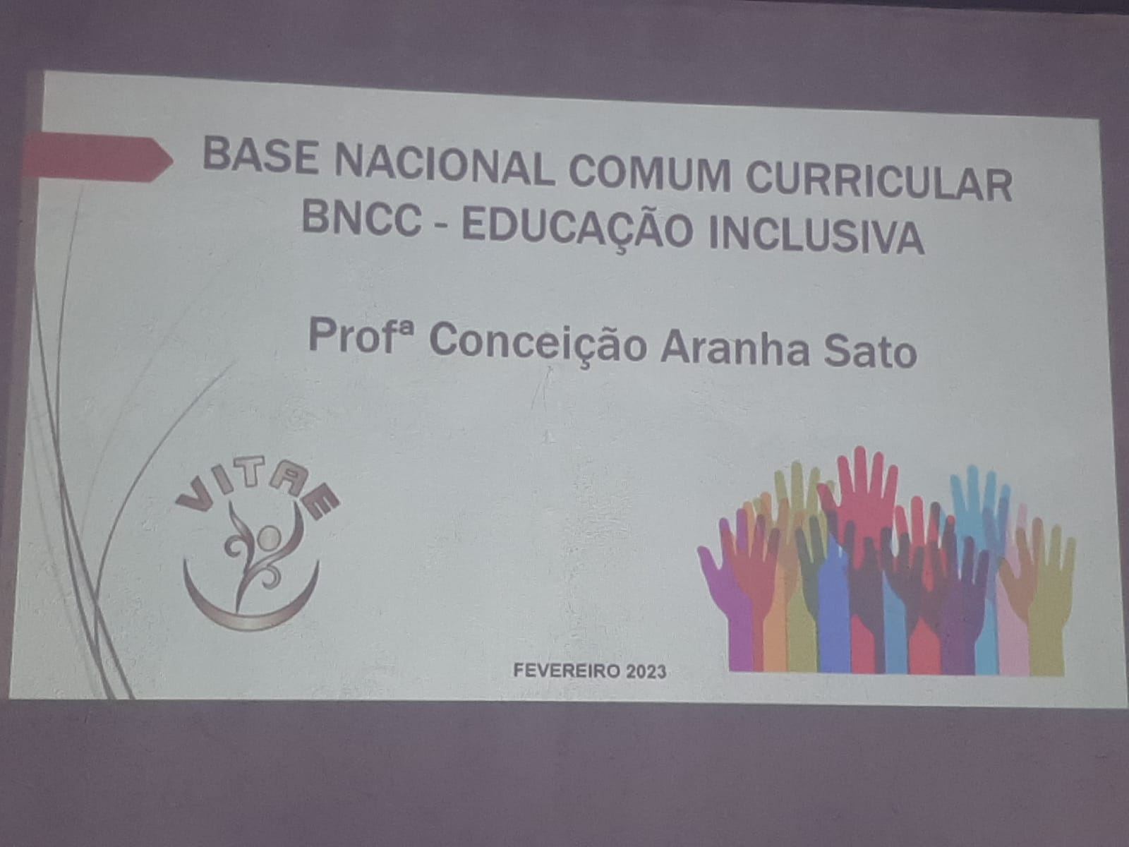 Capacitação para os professores que atuam na Educação Especial