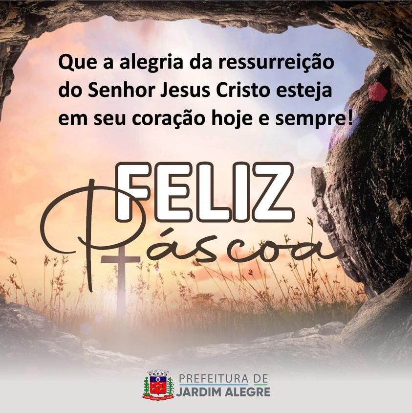 FELIZ PÁSCOA!