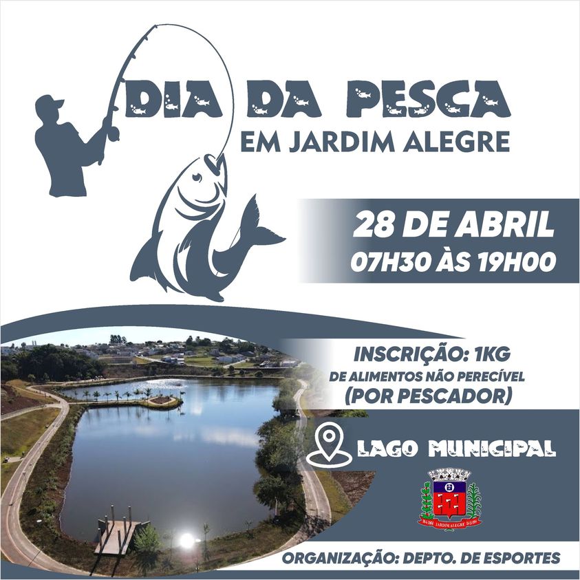 DIA DA PESCA EM JARDIM ALEGRE!