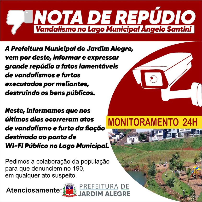 NOTA DE REPÚDIO!