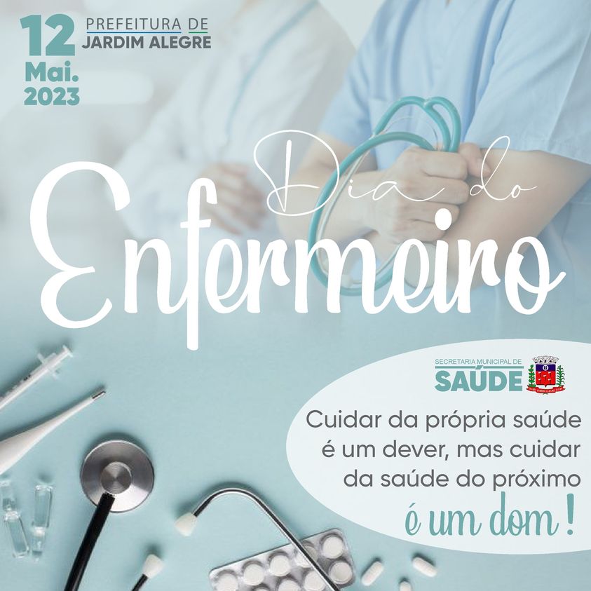 DIA DO ENFERMEIRO!
