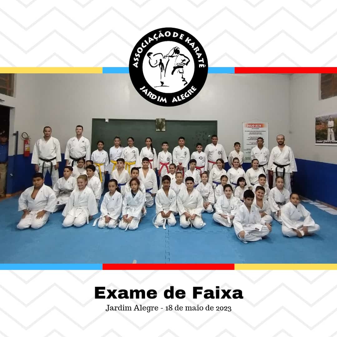 EXAME DE FAIXA!