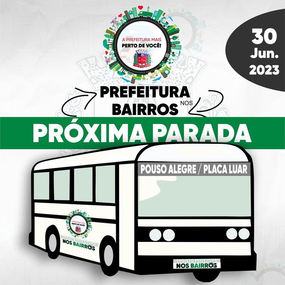 ATENÇÃO COMUNIDADES DA PLACA LUAR E POUSO ALEGRE 