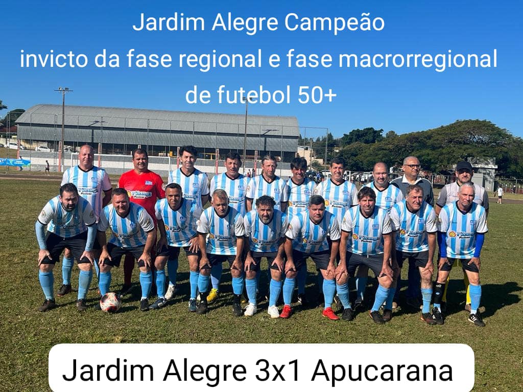 EQUIPE 50+ DE JARDIM ALEGRE 