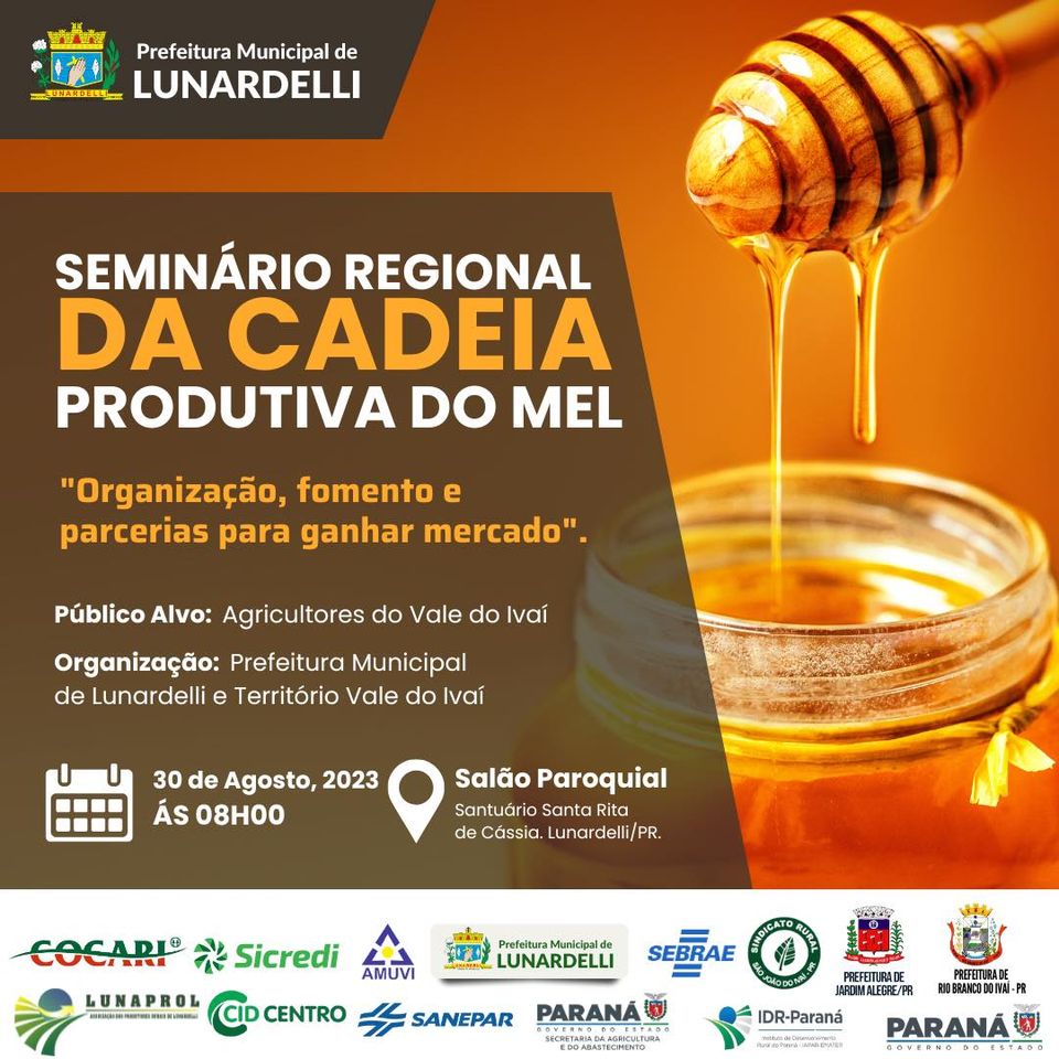 SEMINÁRIO DA CADEIA PRODUTIVA DO MEL 