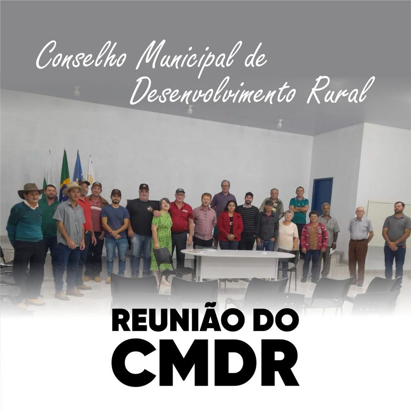CONSELHO MUNICIPAL DE DESENVOLVIMENTO RURAL